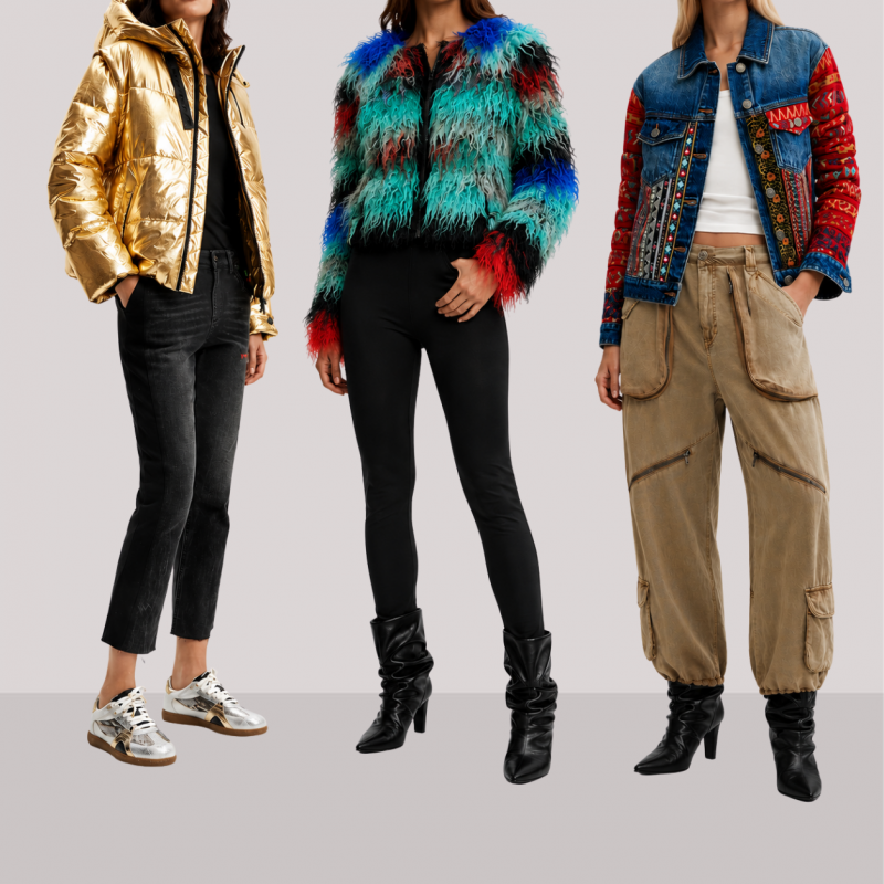 Kurtki Desigual Mix