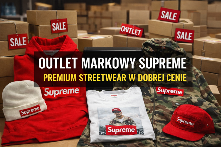 Outlet markowy – czy warto sprzedawać odzież premium jak Supreme?